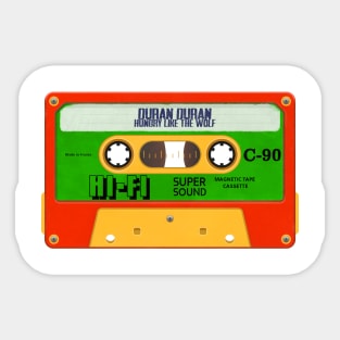 Duran Duran Cassette Sticker